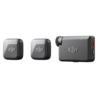 DJI Mic Mini (2 TX + 1 RX), Detail-Rich Audio, Wireless Lavalier Microphone for iPhone/Camera/Android, 2-Person Vlog, Team Production