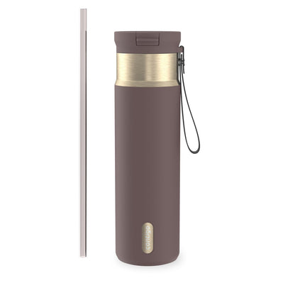 Contigo SnapSeal 24 oz Water Bottle w/Carry Strap & Reusable Straw | Vacuum-Insulated Stainless Steel for Hot & Cold Drinks | Spill-Proof Lid | BPA & Lead-Free | Dishwasher Safe 🍁 All In One Marketplace Canada