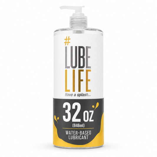 Lube Life Water Based Personal Lubricant for Men and Women Original, 32 Ounce (946 mL) - Available at All In One Marketplace Canada