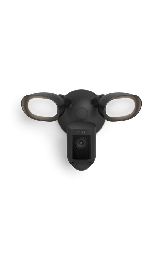 Ring Floodlight Cam Wired Pro with Bird’s Eye View and 3D Motion Detection, Black 🍁 All In One Marketplace Canada