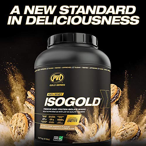 PVL ISO Gold – Grass Fed Premium Whey Protein Isolate (908g, Vanilla)
