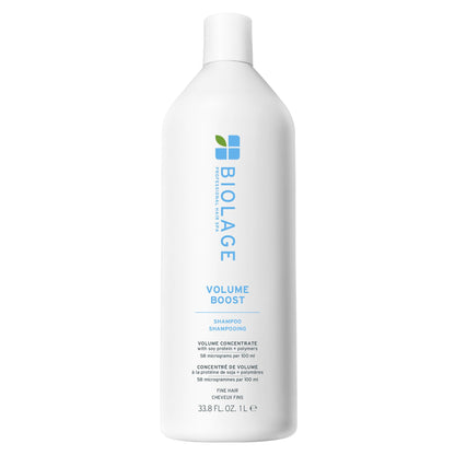 Biolage VolumeBoost Shampoo, Lightweight Volume & Shine, For Fine Hair, Paraben & Silicone-Free, Vegan
