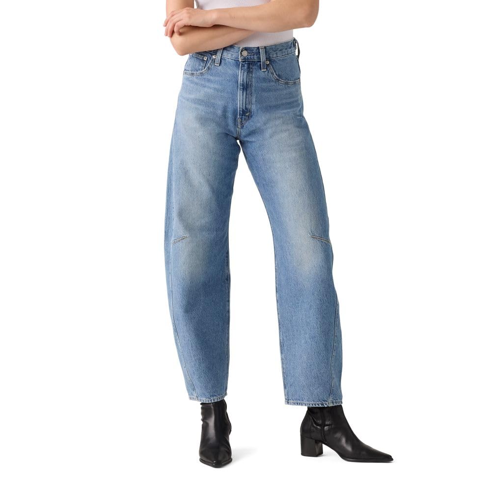 Levi's Women's Cinch Barrel Jeans, (New) Let Love in (Non Stretch), 28