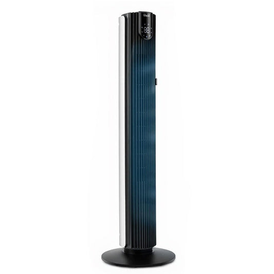 Levoit Smart 42 Inch Tower Fan for Bedroom, 26ft/s Standing Bladeless Fan, Quiet 25dB, 90° Oscillation, Brushless DC Motor, 12 Speeds, 4 Modes, 24H Timer with APP, Works with Alexa 🍁 All In One Marketplace Canada