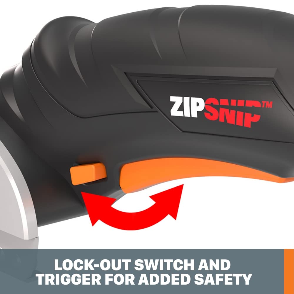 WORX WX082L 4V ZipSnip Cordless Electric Scissors Worx