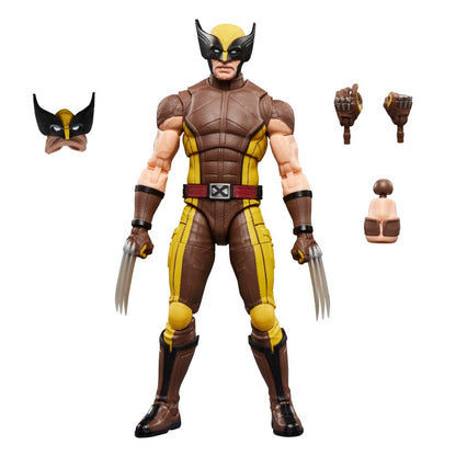 Marvel Legends Series Wolverine (Brown Suit), Marvel Studios' Deadpool & Wolverine Movie Collectible 6-Inch Action Figure Gift