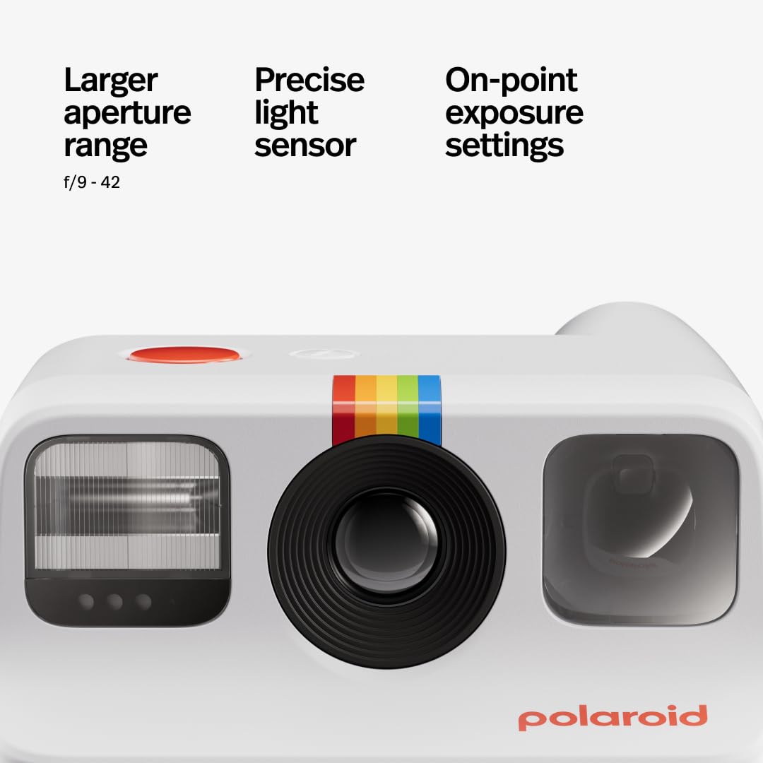 Polaroid Go Generation 2 - Mini Instant Camera + Film Bundle (16 Photos Included) - White (6282) 🍁 All In One Marketplace Canada