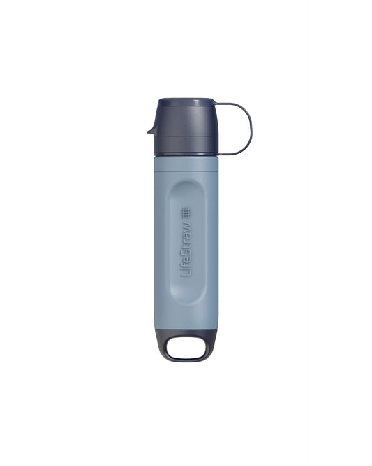 LifeStraw Peak Series – Solo Personal Water Filter for Hiking, Camping, Travel, Survival and Emergency preparedness. Removes Bacteria, parasites and microplastics, Mountain Blue 🍁 All In One Marketplace Canada LifeStraw