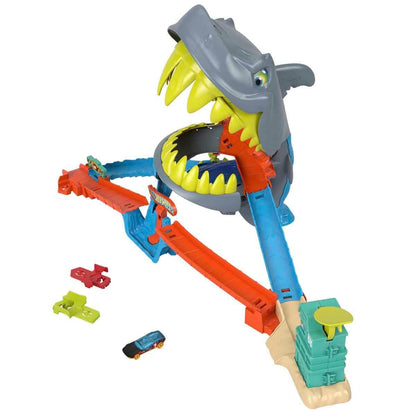 Hot Wheels City Shark Chomp Beach Playset & 1:64 Scale Toy Car 🍁 All In One Marketplace Canada