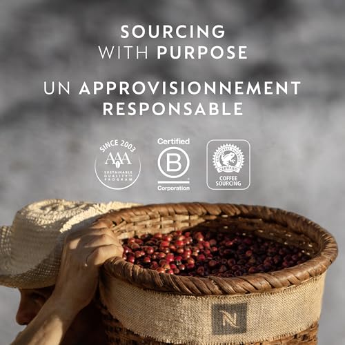 Nespresso Original Line Ristretto Capsules, 90-Count Box – Recyclable Pods for Original Machines