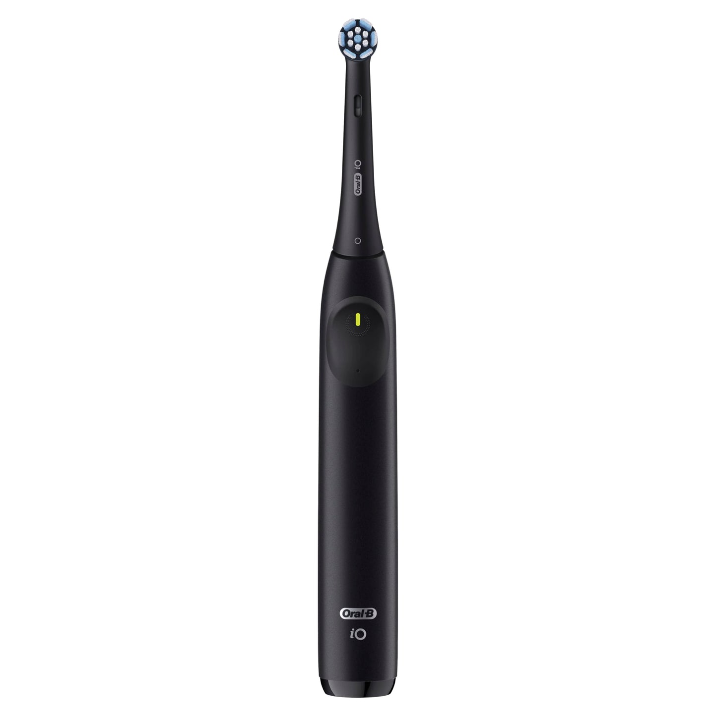 Oral-B iO2 Electric Toothbrush, for an Easy Switch to Electric, Night Black, Rechargeable Electric Toothbrushes, iO Series 2 Starter Kit with 1 Power Toothbrush and 2 Brush Heads - Available at All In One Marketplace Canada