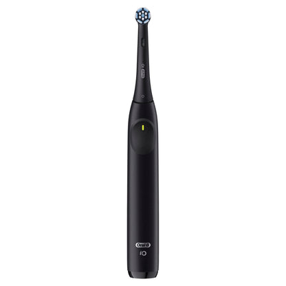 Oral-B iO2 Electric Toothbrush, for an Easy Switch to Electric, Night Black, Rechargeable Electric Toothbrushes, iO Series 2 Starter Kit with 1 Power Toothbrush and 2 Brush Heads - Available at All In One Marketplace Canada