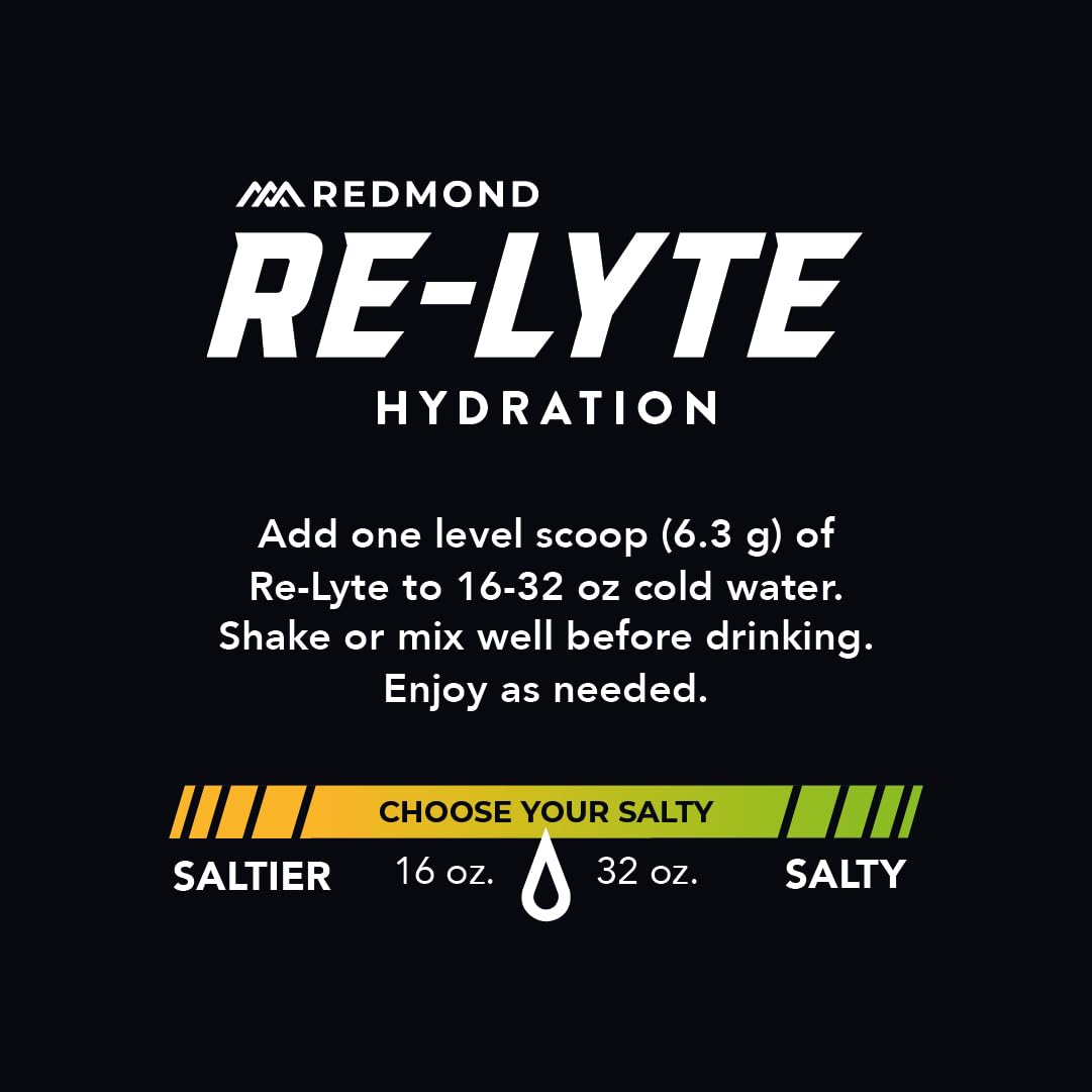 REDMOND Re-Lyte Electrolyte Hydration Mix – Unflavored