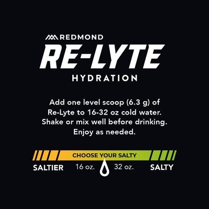 REDMOND Re-Lyte Electrolyte Hydration Mix – Unflavored