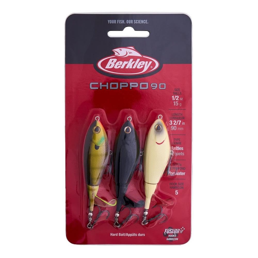 Choppo 3 Pack Kit-Assorted-90 (1/2 oz)- Berkley