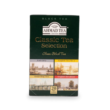Ahmad Tea Variety Gift Box, 60 Foil Enveloped Teabags, Twelve Teas, 1 Count Ahmad Tea