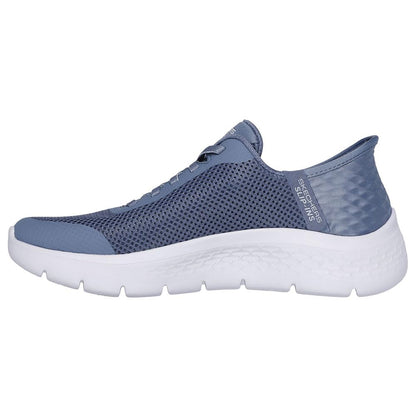 Skechers Women's Go Walk Flex Hands Free Slip-ins - Grand Entry, Blue, 8 🍁 All In One Marketplace Canada