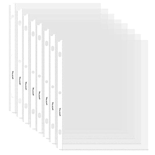 Sheet Protectors - 50 Sheets 4 mils[0.04mm] Strong Extra Heavyweight Clear Top Load 8.5 x 11 Inch Highlight Transparent Acid-Free for 3 Ring Binder OS0150