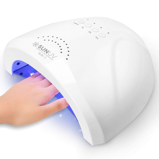 UV LED Nail Lamp, SUNUV Gel Nail Light for Nail Polish UV Dryer with 3 Timers SUNone - Available at All In One Marketplace Canada