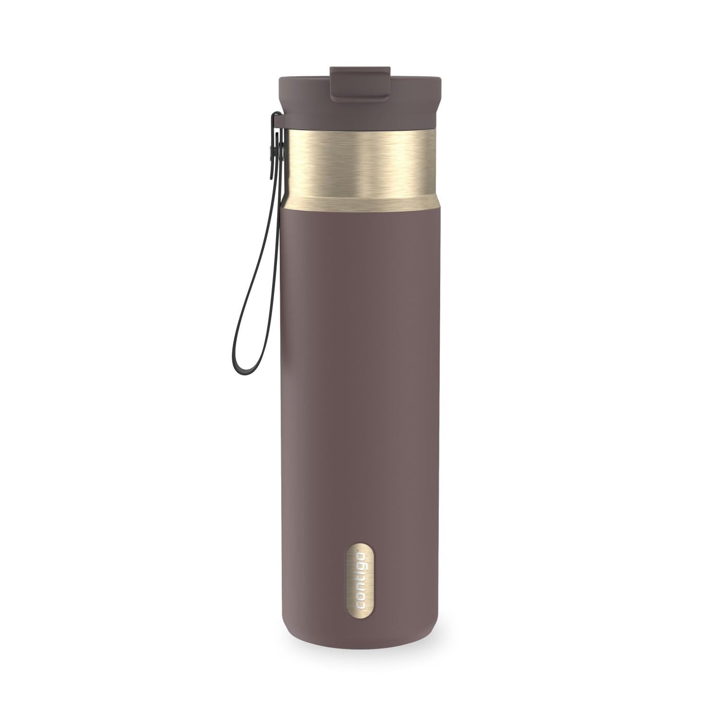 Contigo DualSip 24 oz Water Bottle w/Carry Strap & 2-Way Lid (Drink from Straw or Spout) | Vacuum-Insulated Stainless Steel for Cold Drinks | 100% Leakproof | BPA & Lead-Free | Dishwasher Safe 🍁 All In One Marketplace Canada
