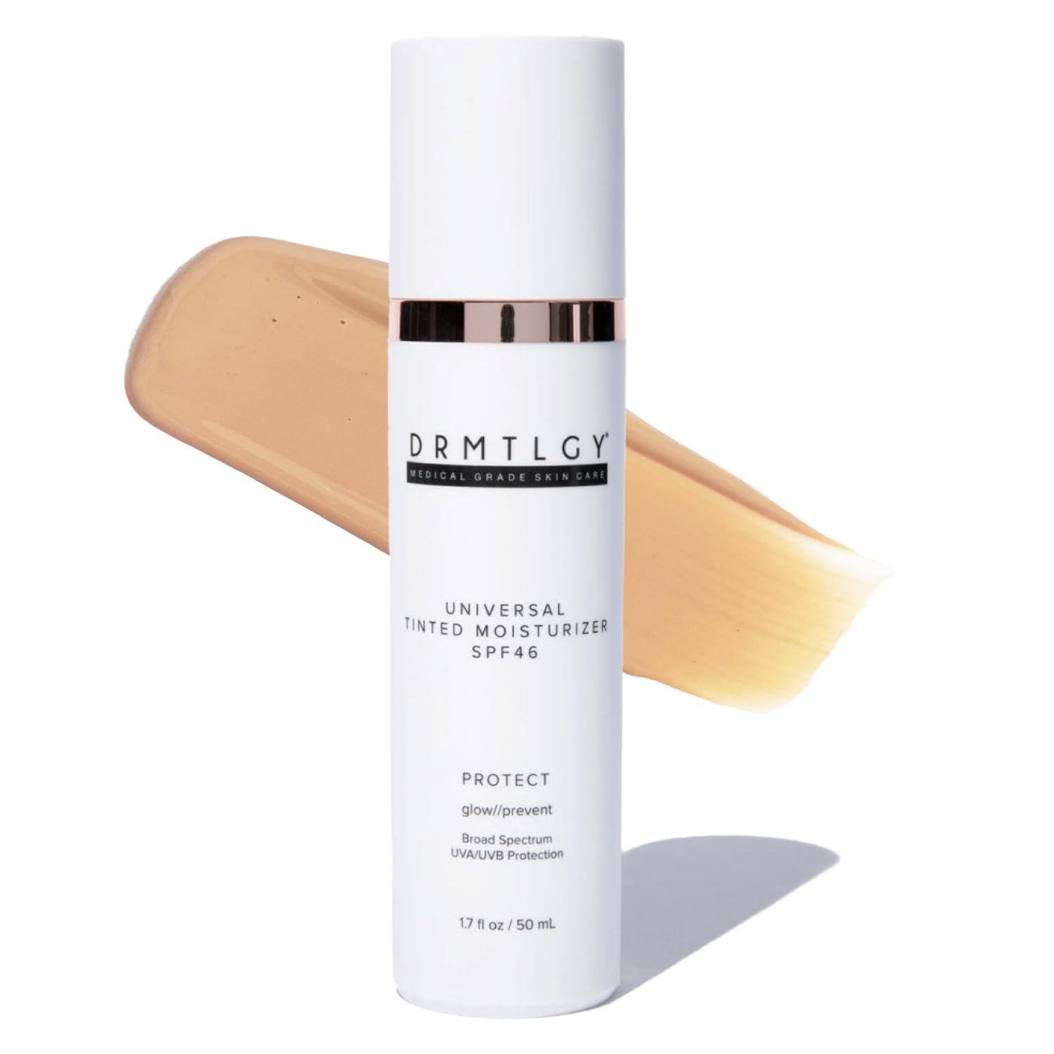 DRMTLGY Anti-Aging Tinted Moisturizer SPF 46 – Sheer Face Sunscreen & Lightweight Makeup with Broad Spectrum UV Protection – Hydrating Skin Care & Face Moisturizer – FSA HSA Eligible (1.7 oz) - Available at All In One Marketplace Canada