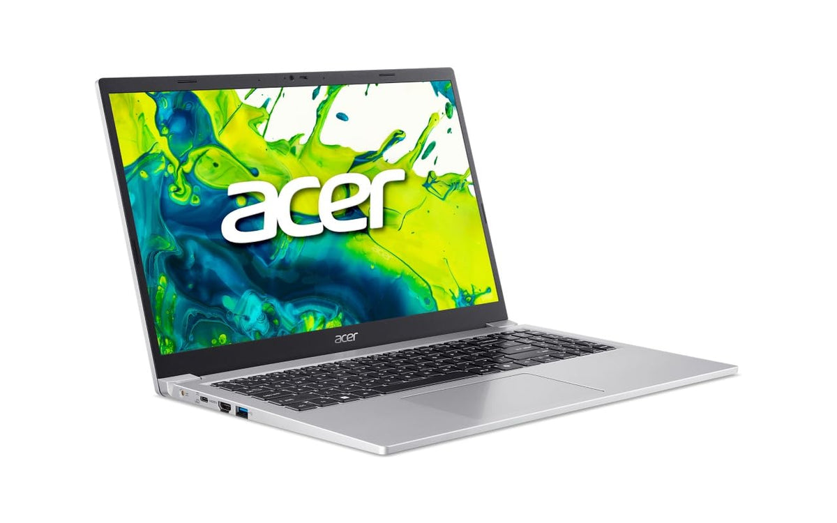Acer Aspire Lite 15 AL15-36P-C04Z Laptop | 15.6" Full HD IPS Display | Intel Processor N150 | Intel Graphics | 8GB DDR4 | 256GB NVMe SSD | Wi-Fi 5 | Windows 11 Home