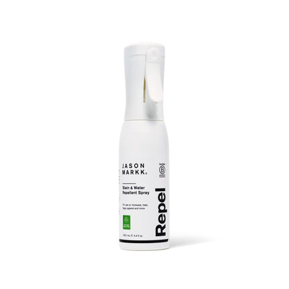 Jason Markk Shoe Protector Repel Spray, Water & Stain Repellent for Shoe and Sneaker Care, Non-Aerosol Footwear Protector Spray, Safe for Leather, Suede, Nubuck, Cotton, Knits, 5.4oz