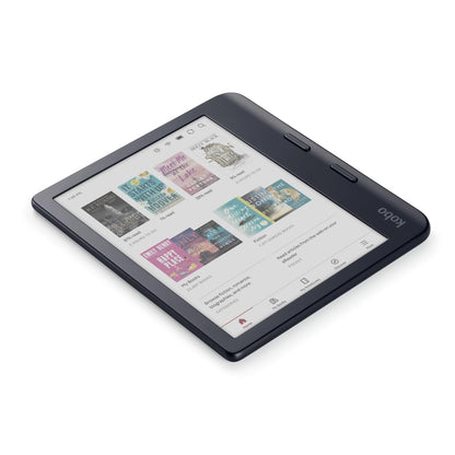 Kobo Libra Colour | eReader | 7” Glare-Free Colour E Ink Kaleido 3 Display | Dark Mode Option | Audiobooks | Waterproof | Black