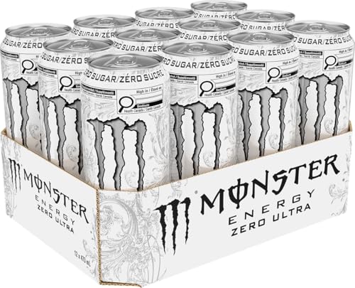Monster Energy Zero Ultra, 473mL Cans, 12-Pack