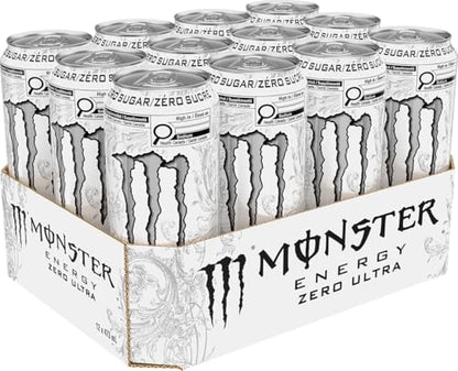 Monster Energy Zero Ultra, 473mL Cans, 12-Pack