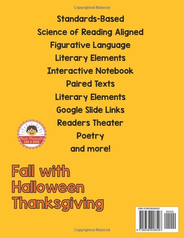 20 Fractured Fairy Tales for Fall With Six Readers Theaters Plus Classroom Activities: Standards-Based Activities 6-Readers Theater Scripts Interactive Notebook Comprehension Paired Texts and More Including Halloween and Thanksgiving
