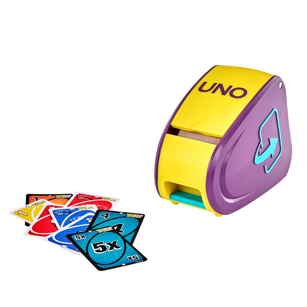 Mattel Games UNO Flip Attack Card Game, Ages 7+, 2-10 Players Mattel Games