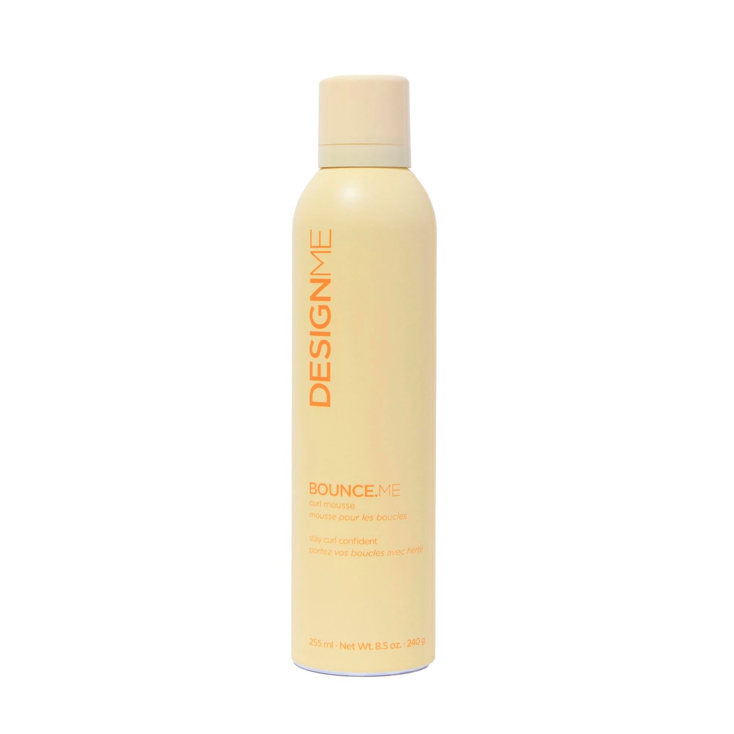 Design.Me BOUNCE.ME Curl Mousse | Lightweight Curl Defining for Wavy & Curly Hair | Frizz Control, Humidity Resistant, Alcohol-Free Mousse for Hair Styling | CGM Approved Design.Me