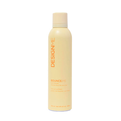 Design.Me BOUNCE.ME Curl Mousse | Lightweight Curl Defining for Wavy & Curly Hair | Frizz Control, Humidity Resistant, Alcohol-Free Mousse for Hair Styling | CGM Approved Design.Me