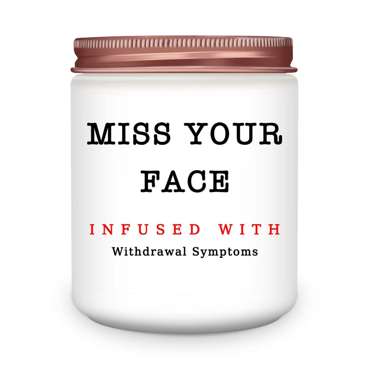 Homsolver Gifts for Women, Men, Friends, Sister, Bestie, Christmas Birthday Candles for Her Him, Unique Friendship Gift for Friend, Miss Your Face Scented Candle 🍁 All In One Marketplace Canada