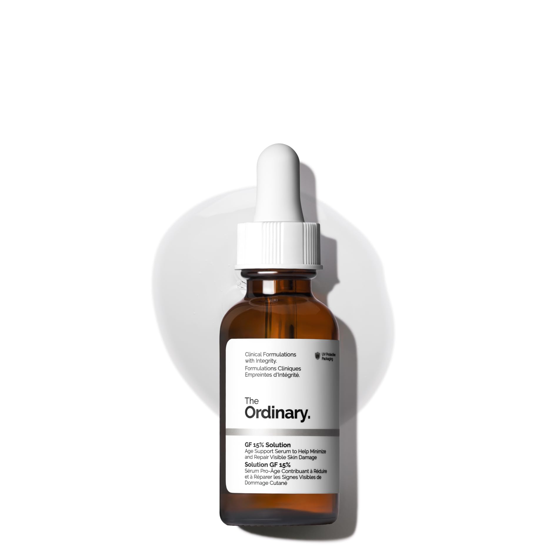 The Ordinary GF 15% Solution, Anti-Aging Formula for Visible Skin & Wrinkle Repair, 30 ml The Ordinary