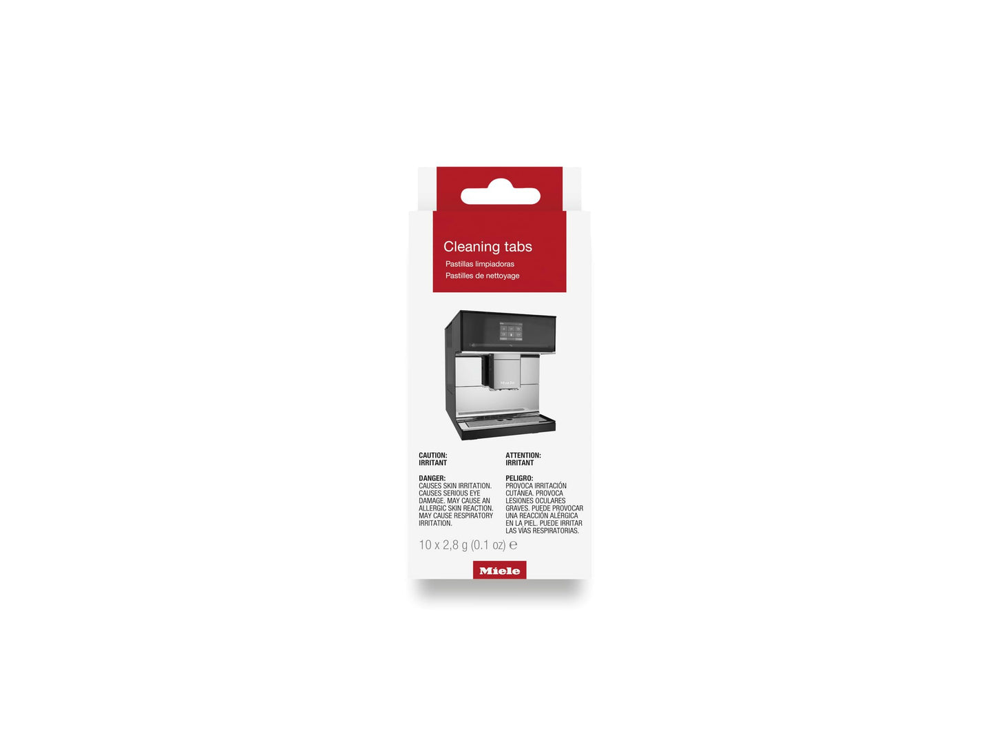 Miele Cleaning Tablets for Coffee Machines, 10 Tablets - 11201250 Miele