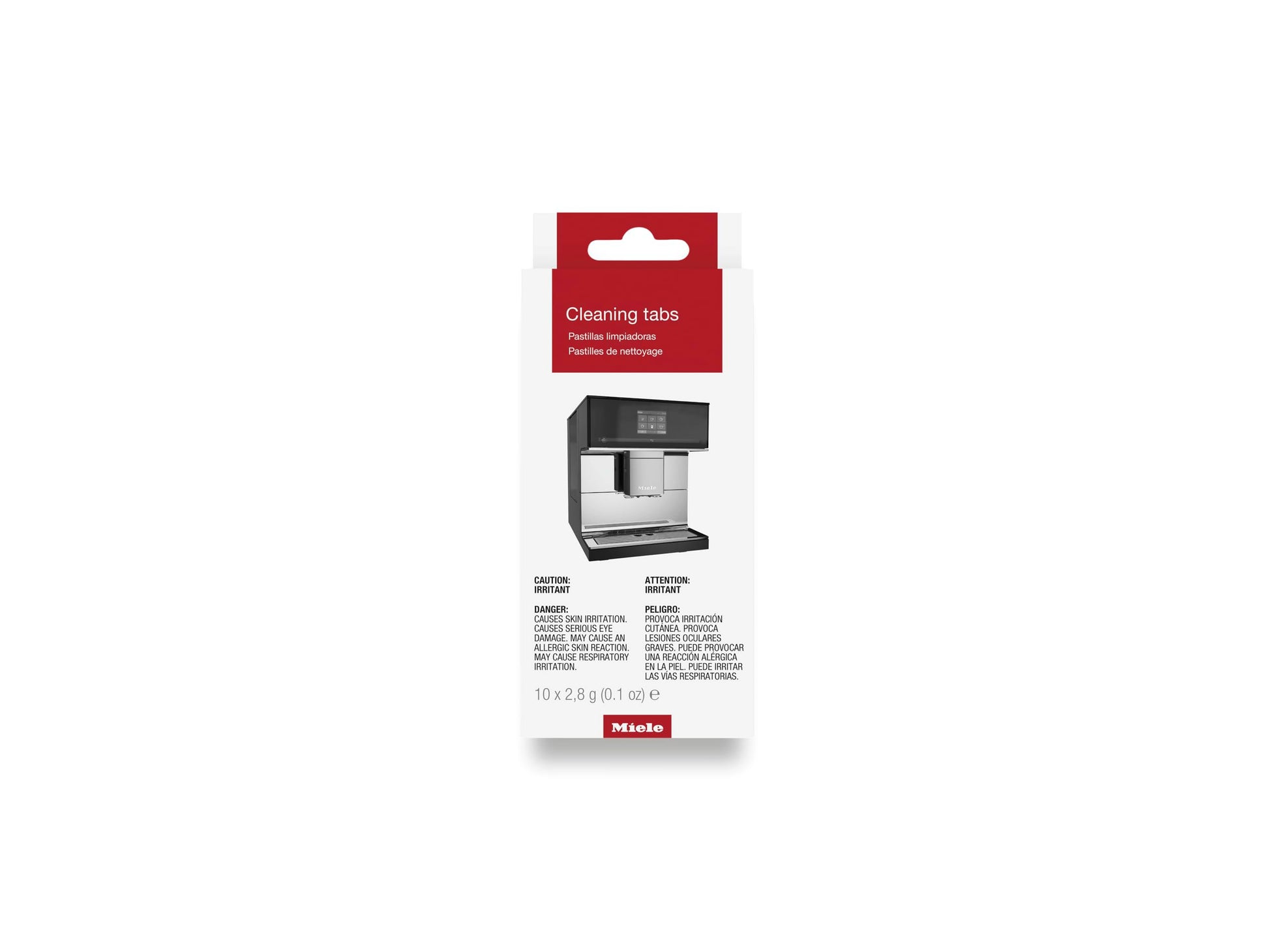 Miele Cleaning Tablets for Coffee Machines, 10 Tablets - 11201250 Miele