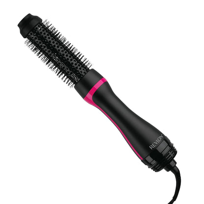 Revlon RVDR5292F One-Step™ Root Booster with Ionic Technology, 1.5 Inch Round Brush Ionic Hair Dryer, Hair Styler, 3 Heat/Speed Settings, Travel Friendly, All Hair Types, Less Frizz, Shiny Hair, Black - Available at All In One Marketplace Canada