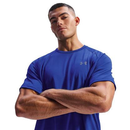 Under Armour mens Tech 2.0 Short-Sleeve T-Shirt , Royal (400)/Graphite , Large