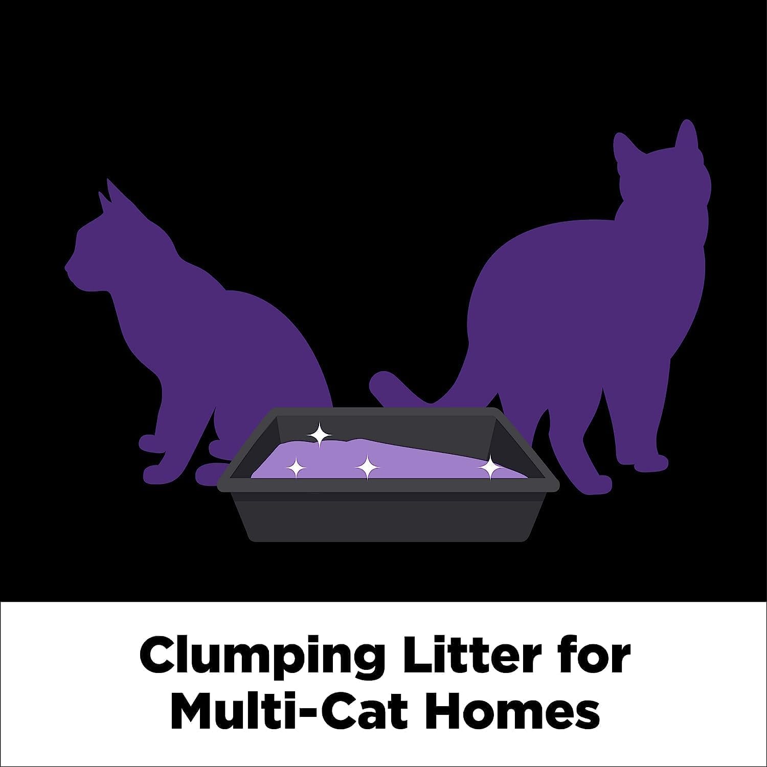 ARM & HAMMER Platinum Cat Litter, Clump & Seal, EXTRA STRENGTH Odour Control with 14 Days of Odour Control, Multi-Cat, Hard Clumping Clay, 99.99% Dust Free, 12.47kg (Pack of 1)