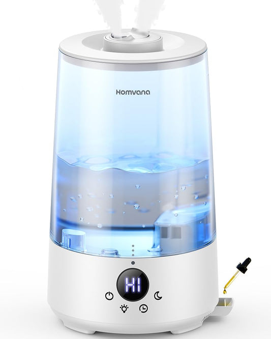 Homvana 3.6L Top-Fill Humidifiers for Bedroom Home, 360° Cool Mist, 16dB 🍁 All In One Marketplace Canada Homvana