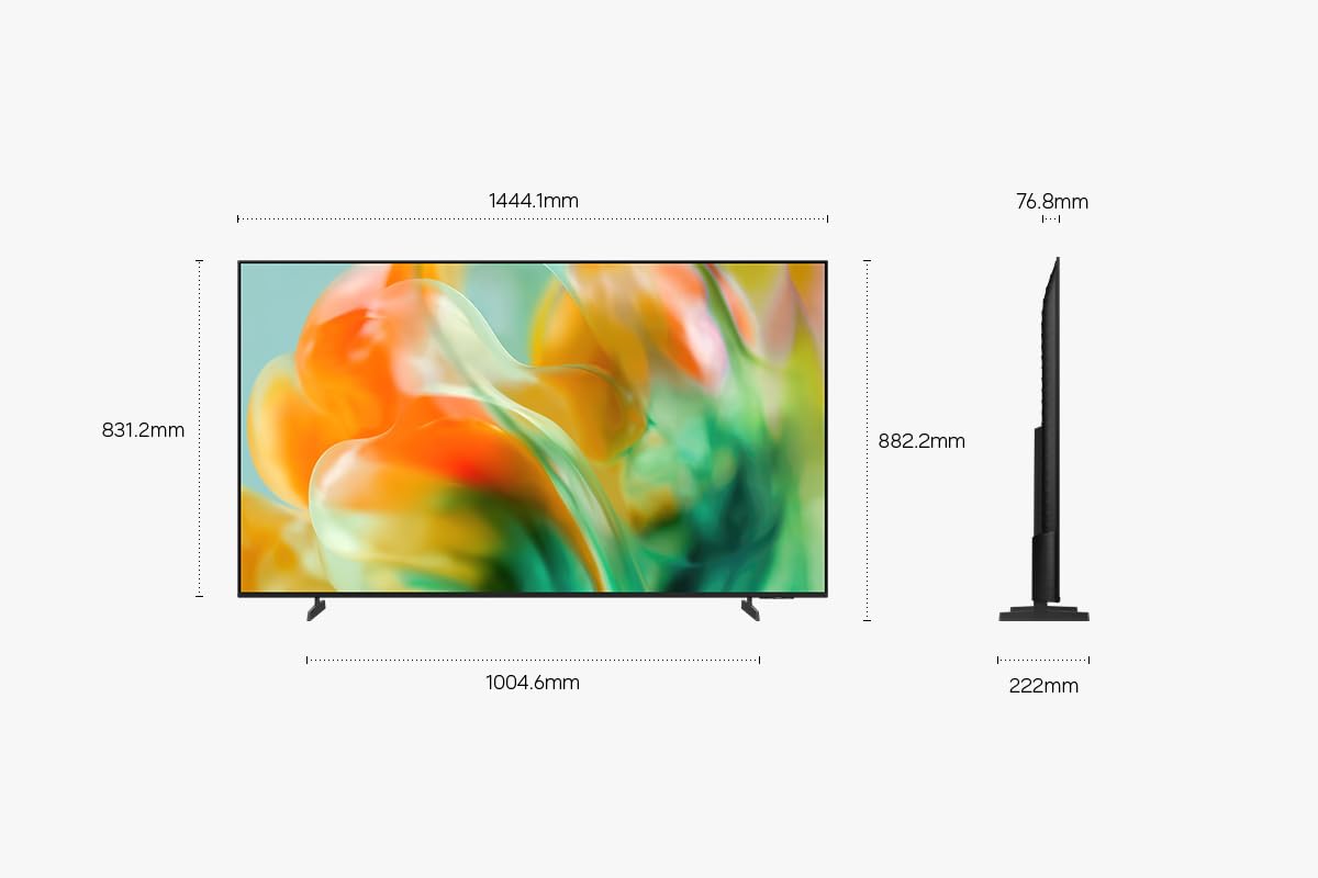 Samsung 65 inch Mini LED TV, M80H, 144Hz Refresh Rate, Mini LED HDR with Pure Colour Spectrum, Q4 AI Gen 2 Processor, Smart TV, 4k Upscaling, Dolby Atmos, Samsung TV, Television (UN65M80HAFXZC, 2026)