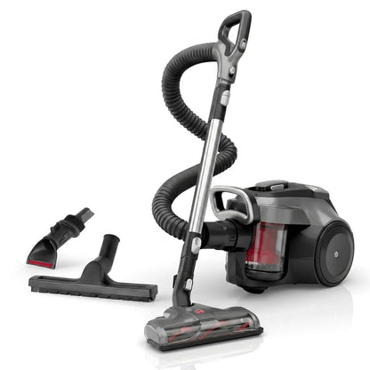Hoover WindTunnel Bagless Canister Vacuum, Powered Brush, Corded, SH40500CA
