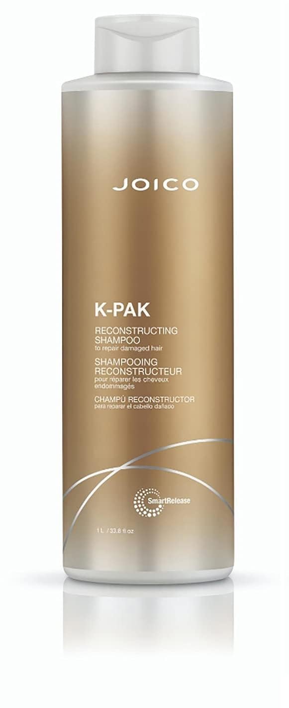 Joico K-Pak Reconstructing Shampoo, to Repair Damage, Cleansing and Conditioning, Detangles, Moisturize with Keratin, Sulfate Free Joico