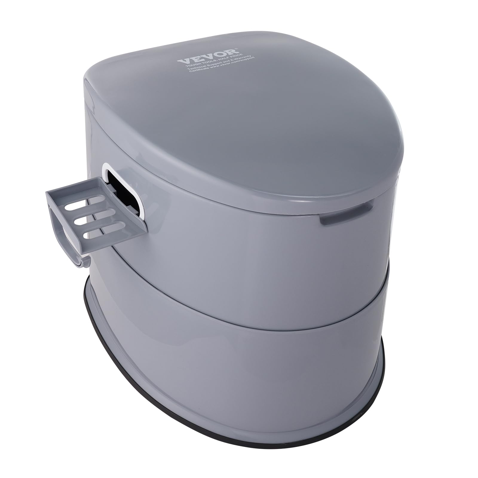 VEVOR Portable Toilet for Camping, Porta Potty with 1.3 Gal Detachable Inner Bucket & Removable Paper Holder, Commode with Dual Lids, Travel Toilet for Adults Kids Outdoor Camping Car Long Road Trips VEVOR