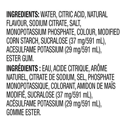 Gatorade Zero Berry Electrolyte Drink, 591 mL Bottles, 24-Pack
