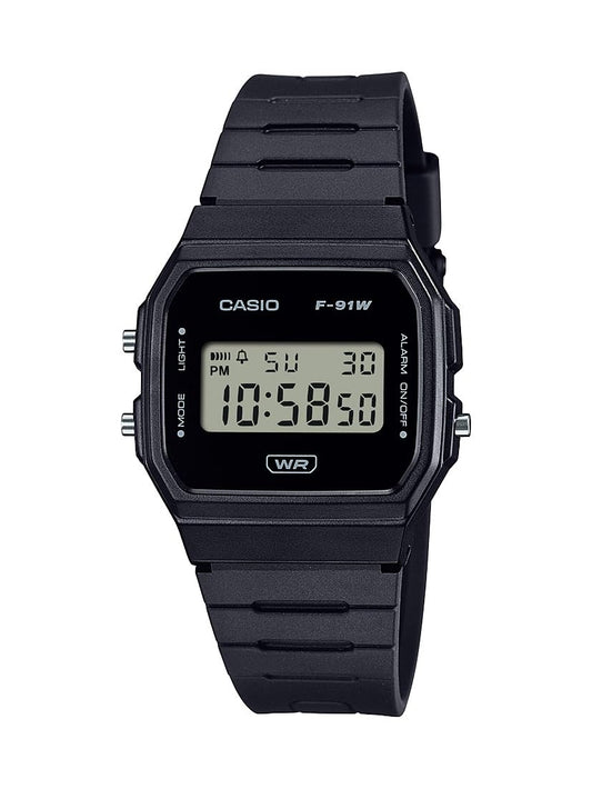 Casio F-91WB Series | Men's Digital Watch | Environmentally Friendly Bio-Based Resin | Alarm | Date Indicator | 7-Year Battery, Black 🍁 All In One Marketplace Canada