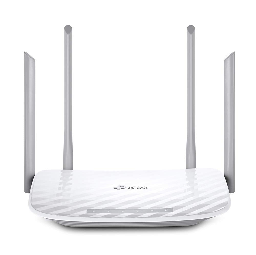 TP-Link AC1200 WiFi Router (Archer C50) - Dual Band Wireless Internet Router, 4 x 10/100 Mbps Fast Ethernet Ports, Supports Guest WiFi, Access Point Mode, IPv6 and Parental Controls TP-Link