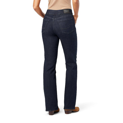 Levi Strauss Signature Gold Women's Totally Shaping Pull-on Bootcut Jeans High-Rise Stretch Denim, Shadow Nebula, 10